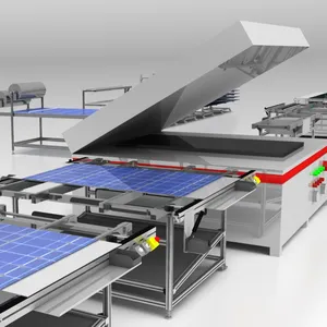 Attrezzature per la produzione di pannelli solari completamente automatiche