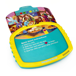 Molde personalizado <span class=keywords><strong>de</strong></span> fábrica para niños, enseñanza <span class=keywords><strong>didáctica</strong></span>, tarjeta Flash parlante, almohadilla educativa <span class=keywords><strong>de</strong></span> aprendizaje, juguete - Product Image 3