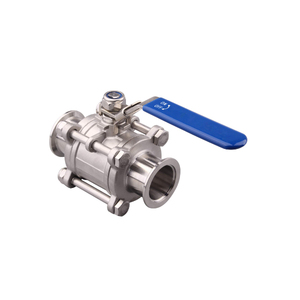 Edelstahl 3-teiliges PTFE-Dichtungs-Helium-Leckage-Detektions-Manuelles KF25 KF40 KF50 ISO Vakuum-Kugelventil - Product Image 1