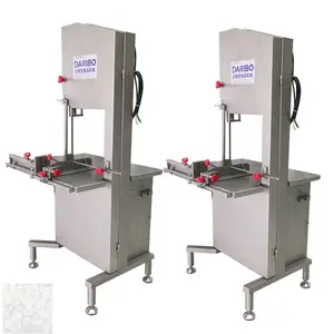 Electric meat bone steak cutting machine to cut frozen fish for factory