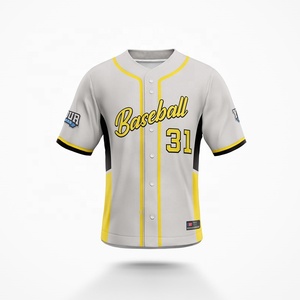 Benutzer definierte Sublimation Baseball Shirts Jersey Team Blank Herren Uniform - Product Image 1