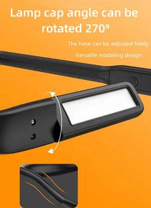 Fuente <span class=keywords><strong>de</strong></span> luz dual regulable recargable por USB, accesorios <span class=keywords><strong>para</strong></span> acampar, lámpara <span class=keywords><strong>de</strong></span> lectura colgante <span class=keywords><strong>para</strong></span> el cuello, luz <span class=keywords><strong>de</strong></span> libro <span class=keywords><strong>para</strong></span> <span class=keywords><strong>leer</strong></span> por la <span class=keywords><strong>noche</strong></span> en la cama - Product Image 5