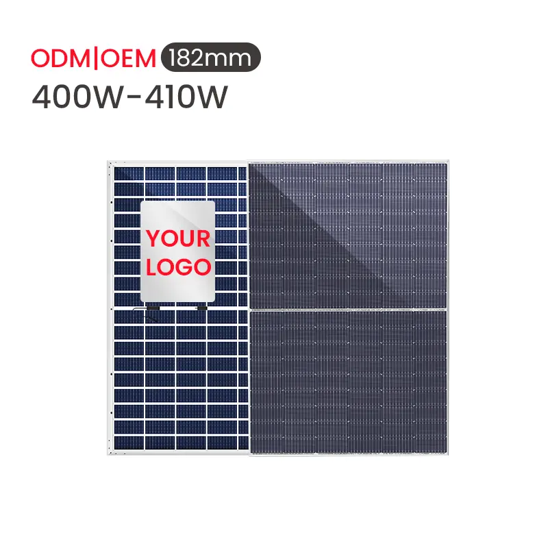 ODM | OEM 20GW bifacial double verre panneau solaire qualité bas prix bon prix 400wp panneau solaire