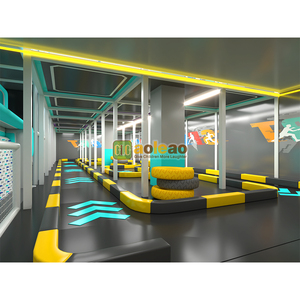 ศูนย์รวมความบันเทิงธีมเมืองแห่งอนาคต อาโอเลาโอ สนามเด็กเล่นในร่ม ขยายพื้นที่เมือง สไลเดอร์หิมะแห้ง ปีนผา ห้างสรรพสินค้า มาตรฐาน TUV/CE - Product Image 4