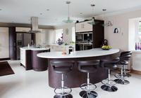 Style minimaliste personnalisé, installation facile, armoire de cuisine en bois massif pour maison résidentielle