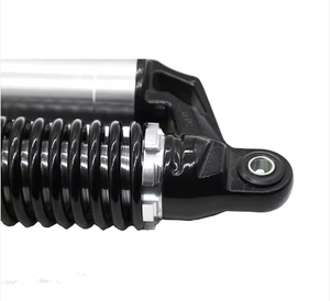 Amortisseur arrière universel de 340 mm de diamètre 12 mm noir et argent pour vélo électrique et scooter Suspension à ressort - Product Image 5