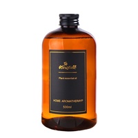 Diffuseur d'aromathérapie automatique 500 ml, bouteille carrée, parfum haut de gamme, diffuseur longue durée 120-180 jours, pour la maison, le salon