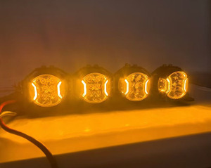 Đèn sương mù phụ trợ chiếu sáng bên hông 50W 3 inch 2024, đèn làm việc LED, đèn chiếu sáng LED với đèn chạy ban ngày (DRL) dành cho xe bán tải 4x4, SUV 4WD - Product Image 5