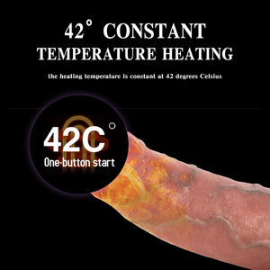 Telescopische Vibrerende Duwende Realistische Dildo Vrouwelijke Masturbatie Verwarming <span class=keywords><strong>Penis</strong></span> Afstandsbediening <span class=keywords><strong>Dick</strong></span> Seksspeeltjes Voor Vrouw - Product Image 5