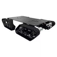 Chasis de Tanque Oruga WD-HM-T900S, Plataforma de Desarrollo de Robots ROS de Código Abierto, Control Remoto de Aleación de Aluminio