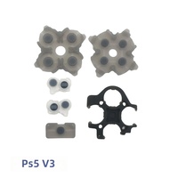 Tampons en caoutchouc conducteurs pour boutons directionnels L1 R1, pièces de rechange pour manette PS5 V1 V2 V3