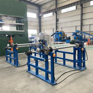 آلة تسوية عالية الدقة من كينغدا أولي للأقمشة / المطاط / أفلام البي في سي / السيور الناقلة، آلة تسوية مطاطية ثلاثية الأسطوانات - Product Image 5