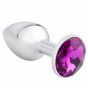 Giocattoli Sessuali Unisex, Giochi BDSM, Plug Anali in Metallo, Diametro 2,7 cm, Cristalli Colorati, Stimolatore per Coppie, Stimolatore Prostatico Femminile e Maschile - Product Image 2