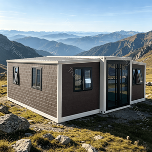 <span class=keywords><strong>Usine</strong></span> de <span class=keywords><strong>fabrication</strong></span> de maisons préfabriquées : Maison conteneur pliable confortable à double aile, mobilée et prête à l'emploi, à vendre - Product Image 1
