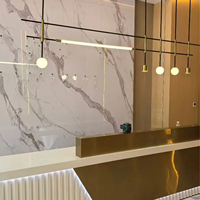 Panneau mural moderne en charbon de bambou, imperméable et ignifuge, série veinée de pierre WPC pliable, pour usage en mur de fond de villa et hôtel
