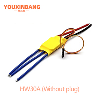 Contrôleur de vitesse de moteur sans balais XXD HW30A 40A ESC RC BEC ESC T-rex 450 V2 Hélicoptère Bateau pour FPV F450 Mini Quadcopter Drone