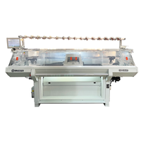 Machine à tricoter plate informatisée multi-jauge innovante avec système d'alimentation en huile automatique pour une utilisation textile durable