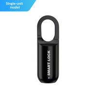 Candado con huella dactilar para equipaje y muebles, recargable por USB, bloqueo inteligente de larga duración, para maleta, mochila, contraseña, antirrobo