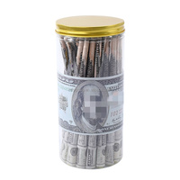 Boîtes personnalisées en carton blanc et brun pour cônes à rouler, écologiques et recyclables, format standard 84/98/109mm, emballage en pot et carton