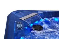 Balboa 6 places, spas à eau chaude fabriqués en Chine, bains à remous de jardin à débordement d'eau salée, spas de luxe en plein air