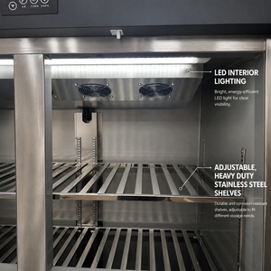 Refrigerador Comercial Estándar Europeo R290, Congelador de Acero Inoxidable de Bajo Consumo para Restaurante ADX - Estilo a, Totalmente en Cobre - Product Image 4