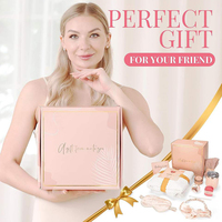 12 paniers-cadeaux créatifs en métal pour la Saint-Valentin, la fête des mères, les anniversaires, coffret de soins personnels, boîte de récupération post-chirurgie, cadeau personnalisé
