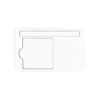 Bloc-note autocollant en MDF vierge personnalisé Vierges de sublimation Enseignants en bois Porte-note autocollant