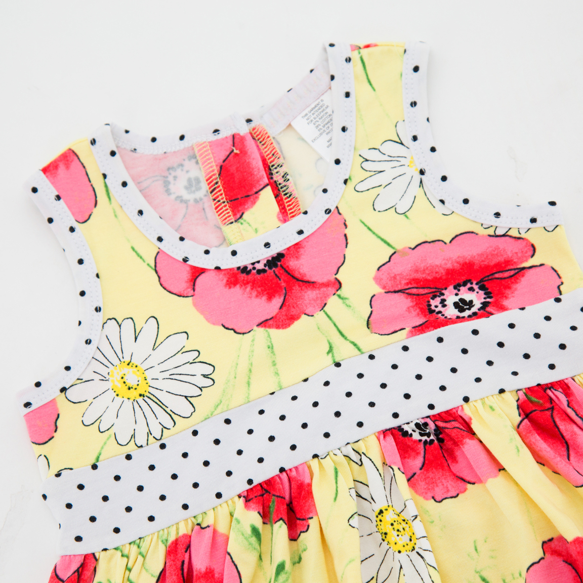 Летний Лидер продаж, топы на бретелях для девочек с цветочным принтом, одежда для малышей, из хлопка, для детей от 3 до 8 лет платье принцессы с бантом; Детская одежда