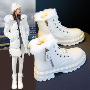 Bottes de <span class=keywords><strong>neige</strong></span> pour femmes, nouvelles chaussures en velours rembourrées en coton, bottes d'hiver, directement de l'usine, confortables, chaussures décontractées d'extérieur. - Product Image 1