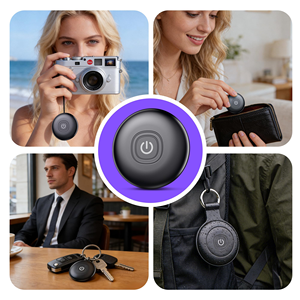 Certified Smart <b>GPS</b> Tracker <b>Locator</b> for Kids Activity Monitoring Lithium Battery Mini Wireless Satellite Key Finder Dual System - Product Image 6
