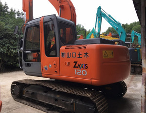 Excavatrice Hitachi d'occasion Zx120, excavatrice de 12 tonnes, excavatrices d'occasion du Japon, bon état, en vente, machines municipales - Product Image 2