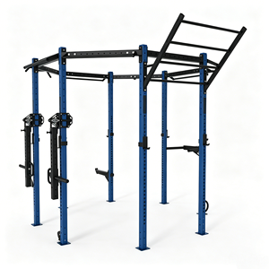 Plataforma Octogonal Multiusos para <span class=keywords><strong>CrossFit</strong></span>, <span class=keywords><strong>Jaula</strong></span> <span class=keywords><strong>de</strong></span> Gimnasio Modular Octogonal con Barra <span class=keywords><strong>de</strong></span> Agarre y Brazos <span class=keywords><strong>de</strong></span> Resistencia - Product Image 2