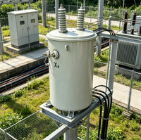 Transformateur monophasé 60Hz norme américaine, 100 kVA, 480 V 120 V, utilisation extérieure, transformateur de puissance à faible bruit