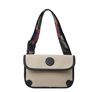 Venta al por mayor directa de fábrica: Bolso de lona para mujer, de un solo hombro, estilo casual, con correas anchas, a la moda. - Product Image 3