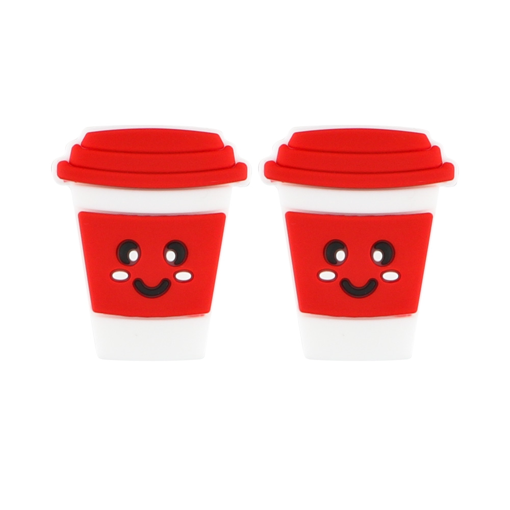 Tasse à café Perle focale Rouge SA159
