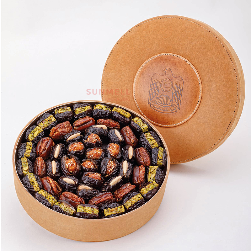 Boîte à chocolats ronde