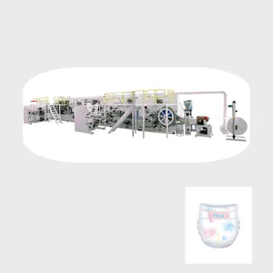 Máquina de fabricación de pañales para pacientes adultos Fabricación industrial Máquina de fabricación de pañales