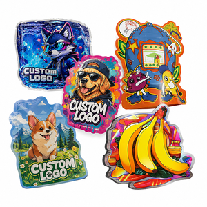 Sacs en Mylar découpés sur mesure de 3,5 g, de forme spéciale, pour bonbons, sacs en plastique de créateur avec votre logo - Product Image 1