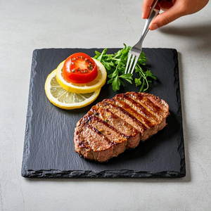 Vente <span class=keywords><strong>en</strong></span> gros de plaques <span class=keywords><strong>en</strong></span> pierre d'<span class=keywords><strong>ardoise</strong></span> noire 20x20x0,6 cm, carreaux naturels écologiques <span class=keywords><strong>en</strong></span> pierre noire pour la décoration de la maison - Product Image 3