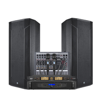 Système de sonorisation professionnel pour événements en direct, enceinte DJ double 15 pouces, puissance de pointe 4000W, enceinte PA, haut-parleur audio professionnel