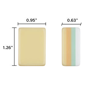 Stock 1.24*0.91*0.63 Inch Yellow Portable Travel 4 Layer Engraved Acrylic Luxury 160 <b>Set</b> America Sorbet <b>Mahjong</b> Entertainment - Product Image 6