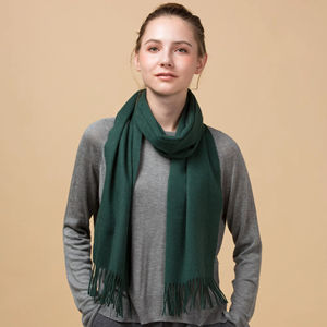 High Quality Customized Wholesale Logo Design Outdoor Fashion Shawls New Winter Warm Thick Cashmere <b>Scarves</b> <b>Women</b> <b>Scarf</b> - Product Image 1