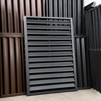 Boîtier de protection antirouille en métal pour climatiseur extérieur avec persiennes ventilées pour pompe à chaleur