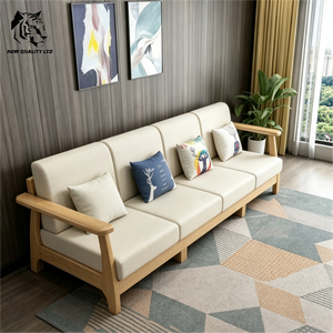 โรงงานผลิต โซฟาปรับนอนได้ ดีไซน์ใหม่ เฟอร์นิเจอร์ห้องนั่งเล่น โซฟาไม้พับได้ ราคาดีที่สุด รับสั่งทำ มีสินค้าพร้อมส่ง - Product Image 1