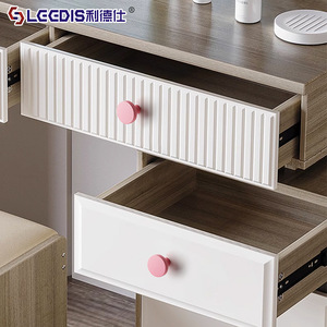 Lideshi Cabinet <b>Door</b> <b>Knobs</b> Round Die Casting Easy Installation For Wardrobe And Cabinet - Product Image 2