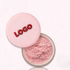 Nuevo set de maquillaje rosa de 34.5g, polvo translúcido color miel que ilumina el tono de piel, controla la grasa y da acabado mate. - Product Image 1