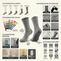 Chaussettes de compression de sport personnalisées en 3D, chaussettes de massage à pression, chaussettes de compression confortables pour femmes, chaussettes de course à pied, chaussettes de fitness, chaussettes de compression longues pour mollets
