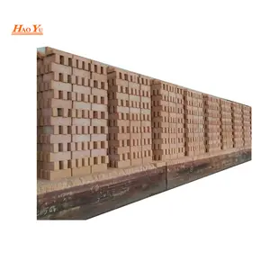 Clay brick making machine tunnel kiln burning coal India Bangladesh South Africa large output clay red brick factory production