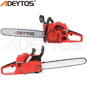 ADEYTOS DIY Tronçonneuse à essence 2 temps 20in 52cc/58cc Moteur sans balais Modèle 5800/5200 Machine de découpe de bûches industrielle OEM - Product Image 5