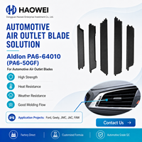 Nylon renforcé, matériau spécial HWPA6-64010 (PA6-50GF) avec couleur personnalisée pour l'automobile et les appareils électroménagers